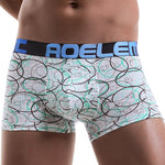 6 Pack Men's U Convex Modal Print Breathable Trunks