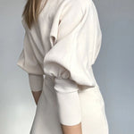 CAROLYN™ - Classy Balloon Sleeve Dress