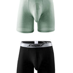 2 Pack Men’s Mesh Separate Pouch Boxers Briefs
