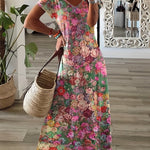 Simone | Artistic Tummy-Flattering Dress