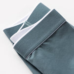 4Pcs Men's Cotton Solid Mid-rise Trunks