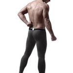 Plus Size Men's Cotton Separate Pouch Thermal Underwear