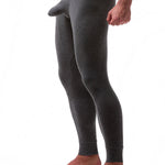 Plus Size Men's Cotton Separate Pouch Thermal Underwear