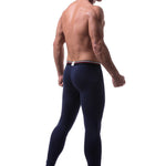 Plus Size Men's Cotton Separate Pouch Thermal Underwear