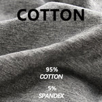 Plus Size Men's Cotton Separate Pouch Thermal Underwear