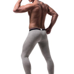Plus Size Men's Cotton Separate Pouch Thermal Underwear