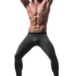Plus Size Men's Cotton Separate Pouch Thermal Underwear