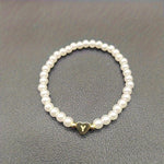 A-Z Pearl Beaded Bracelet