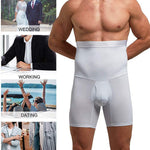 Men's Butt Lift Boxer Briefs with Fly