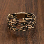 Wide Boho Multilayer Wrap Bracelet