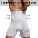 Men's Butt Lift Boxer Briefs with Fly
