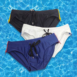 Men's Sexy Bikini Mesh Linning Swim Briefs