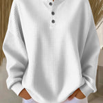 Lexie | Cozy Waffle Knit Henley