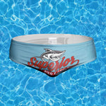 Men's Shark Printed Swimming Trunks