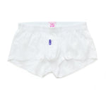 Men's Low-Rise Solid Color Boxer Shorts