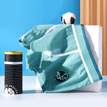 2 Pack Men’s Separate Support Pouch Cotton Trunks
