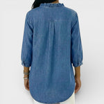 Candace | Elegant Ruffled Blouse