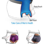 Men's Double Pouch Underwear Separate Pouch Modal Trunks