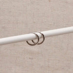Silver Essential Huggie Hoops