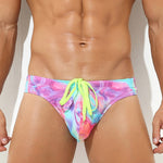 Men’s Colorful Low-rise Briefs With Drawstring