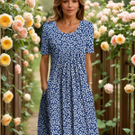 Ruth | Elegant Dress with Tummy Coverage