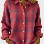 Bellatrixae | Retro Plaid Cardigan
