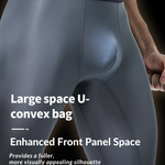3 Pack Men's Anti-Chafing Seamless Running Briefs