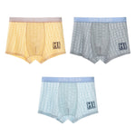 3 Pack Men's Anti-Odor Seamless Comfort Ultra-Soft Trunks