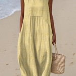 Chantal | Embroidered Midi Dress