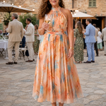 Emily | Soft Halter Midi Dress