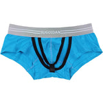 3 Pack Men’s Sexy Cutout Trunks with Lift-up Pouch