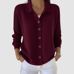 Jane | Button-Up Knit Cardigan