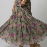 Calen | Off Shoulder Flow Midi Dress