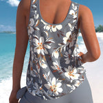 Megan - Relaxed Fit Leaf Swim Set