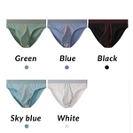 3 Pack Men’s Breathable Anti-Chafing Cotton Briefs