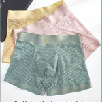 Men's Mid-Rise Sexy Seamless Lace Trunks