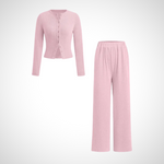HAYLEY™ - Chic Two-Piece Button Set