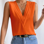 JADE™ - Lightweight Sleeveless V-Neck Top