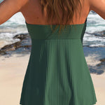 Edna - Elegant Halter Swim Dress