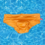 Men Sexy Pouch Solid Bikini Swim Briefs