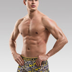 6 Pack Men's U Convex Modal Print Breathable Trunks