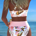 Jolina - Floral Wrap Bikini Set
