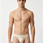 3 Pack Men's Ice Silk Satin Fabric Breathable & Luxury Briefs