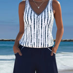 Leslie - Casual Tankini Shorts Set