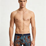 3 Pack Men's Antibacterial Mid-Rise Mesh Breathable Comfy Trunks