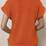 Violet | Detailed Knitted Top