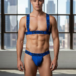 Men's Supportive Fit Sporty Cut Odor-Control Activewear Shoulder Strap & Underwear