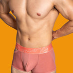 2 Pack Men's Stylish Breathable Modal Sports Trunks