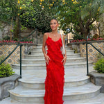 Emer | Ruffled Maxi Dress