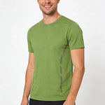 Men's Quick-Dry Active Relaxed Fit Workout Ready Skin-Friendly T-Shirt